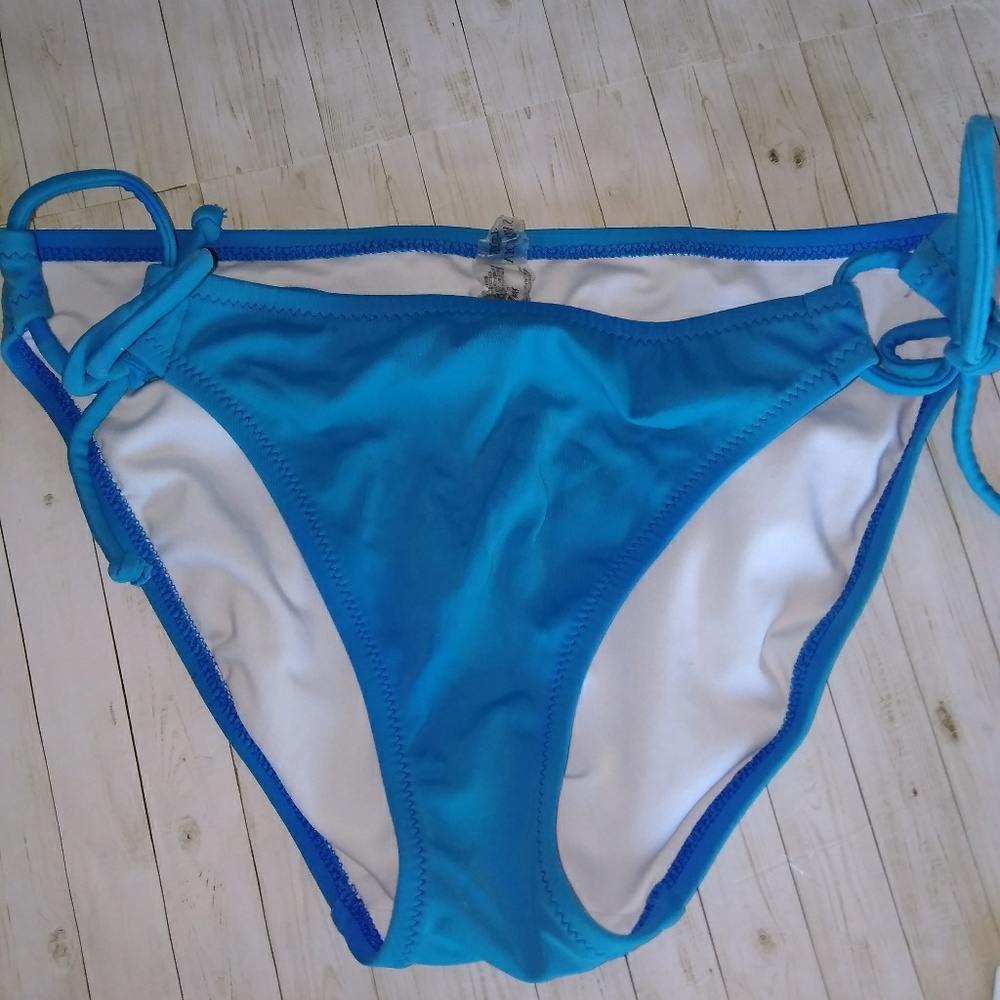 Blue Victoria secret swim bottoms